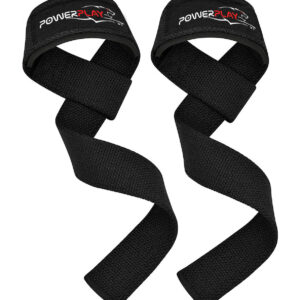 Лямки для тяги PowerPlay 7065 Classic Lifting Gym Straps Чорні