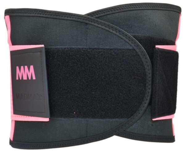 Пояс компресійний MadMax MFA-277 Slimming belt Black/neon pink L