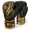 Боксерські рукавиці Phantom Muay Thai Black Gold 16 унцій (Бинти 4м. в подарунок)