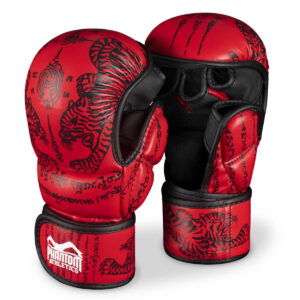 Рукавиці для ММА Phantom Muay Thai Red L/XL (капа в подарунок)