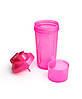 Шейкер спортивний SmartShake Slim 500ml Neon Pink