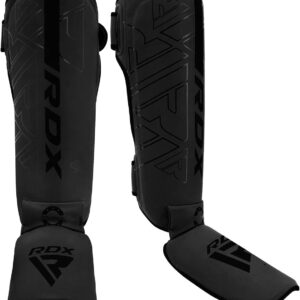 Захист гомілки та стопи RDX F6 KARA Shin Instep Guards Black XL