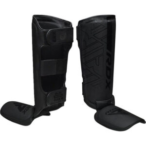 Захист гомілки та стопи RDX F6 KARA Shin Instep Guards Black M