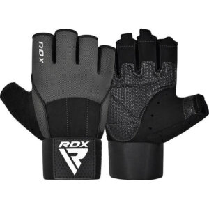 Рукавички для фітнесу RDX  W3 GREY WITH EVA PADDING-S