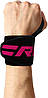 Бинти для зап'ясть (кистьові бинти) RDX W2 Gym Wrist Wraps Pink Pro