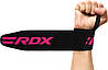 Бинти для зап'ясть (кистьові бинти) RDX W2 Gym Wrist Wraps Pink Pro