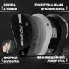 Лапи боксерські PowerPlay 3044 Pro Carbon Ultra Series Чорно-Білі PU [пара]